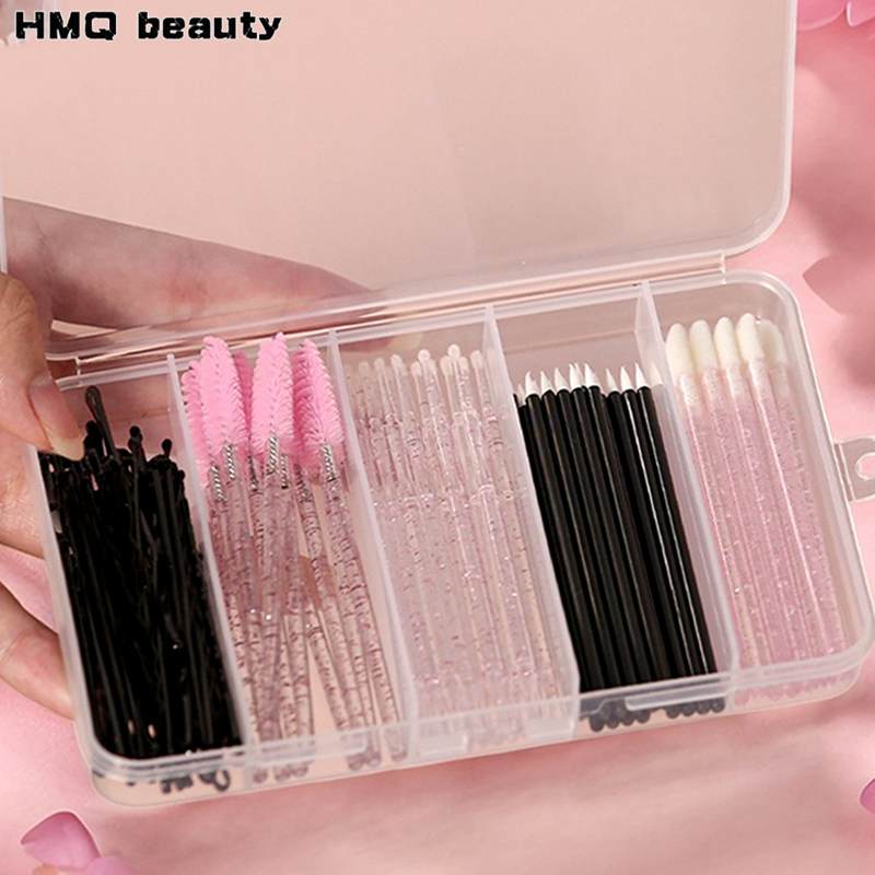 Eyelash Extension Eyeliner - 80pcs Professional Makeup Brush Set Box
