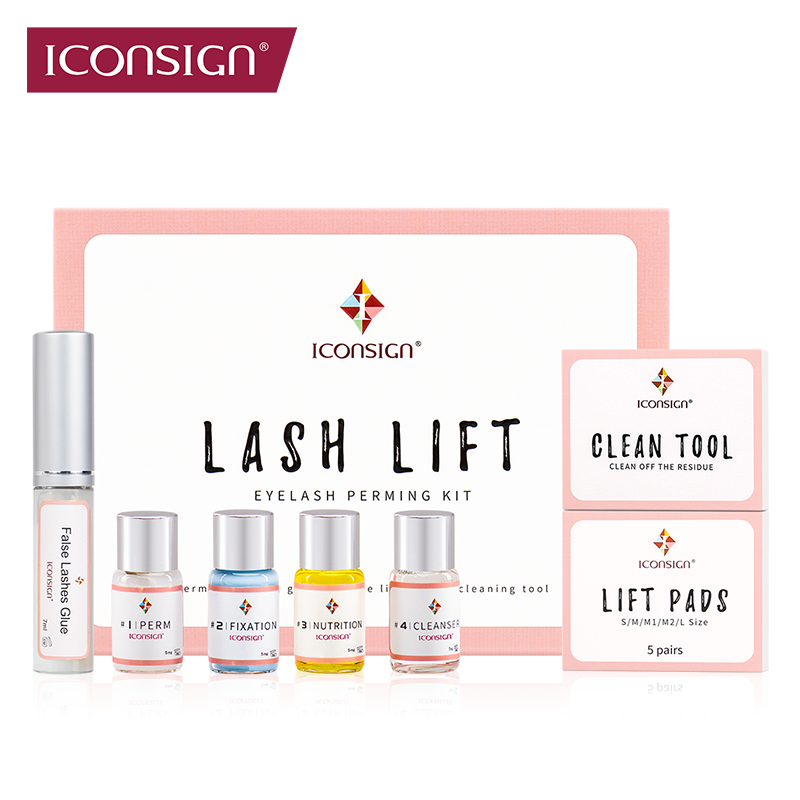 Eyelash Extension Full Set - Dropshipping ICONSIGN Lash Lift Kit Lifiting