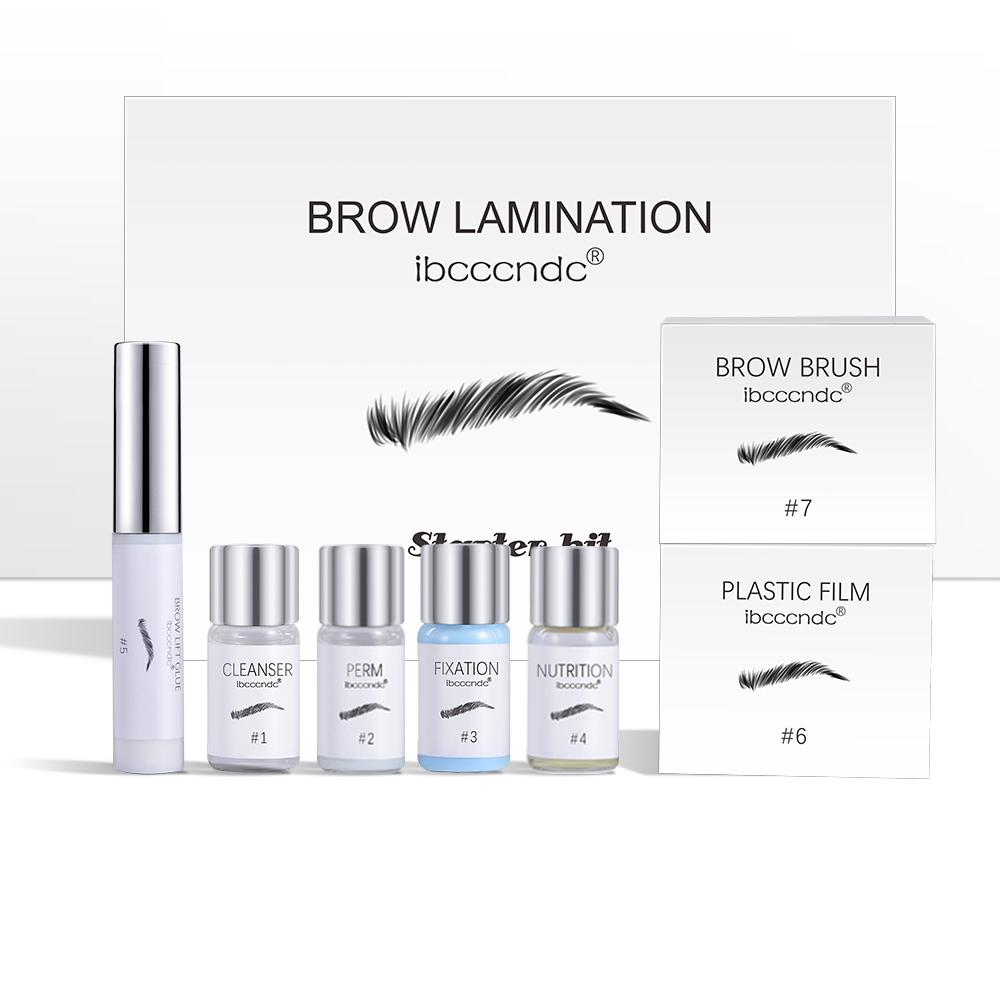 Eyelash Extension Full Set - Brow Lamination Kit Semi-permanent Brow Lift