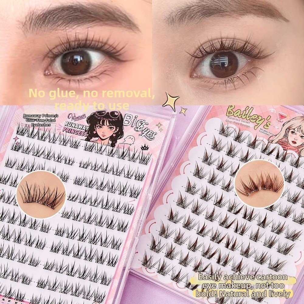 Eyelash Extension No 11 - 80 Clusters 11-12MM Self Adhesive False