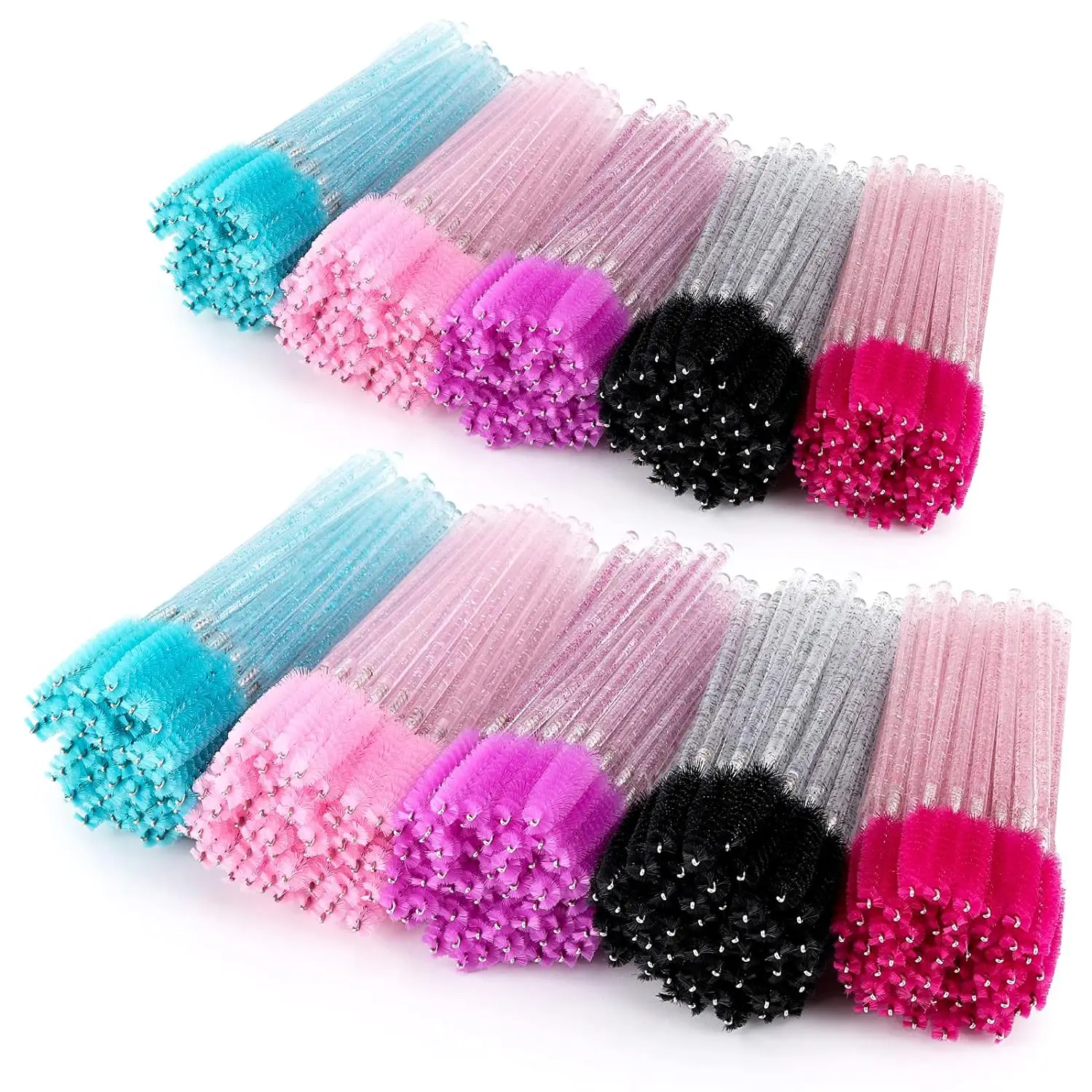 Eyelash Extension Wholesale - 100/1000/2000pcs Disposable Mascara Wands Eyelash Brush