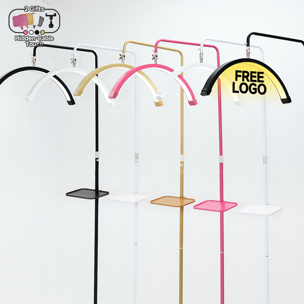 Eyelash Extension No 11 - Free LOGO Hidden Cable LED Half