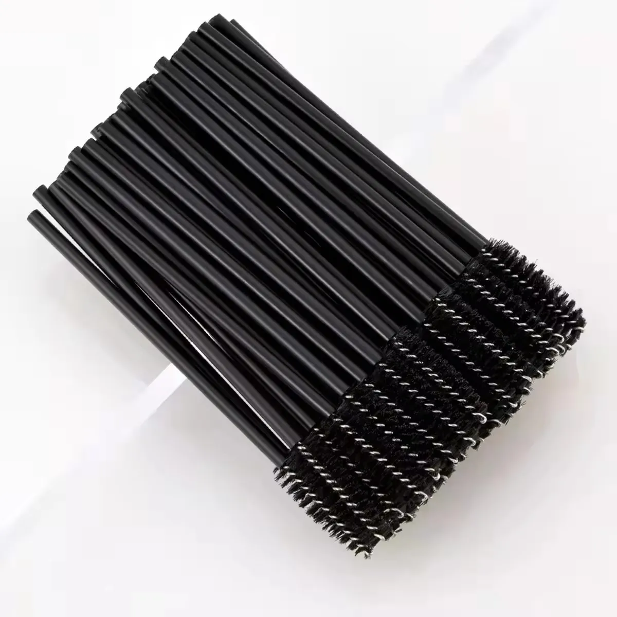 Eyelash Extension Eyeliner - 50/500pcs Disposable Eyebrow Eyelash Brushes Wands