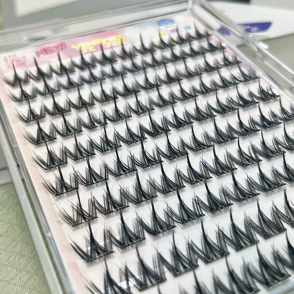 100/130/200 Clusters Black Sel - огляд і ціна Eyelash Extension No 11