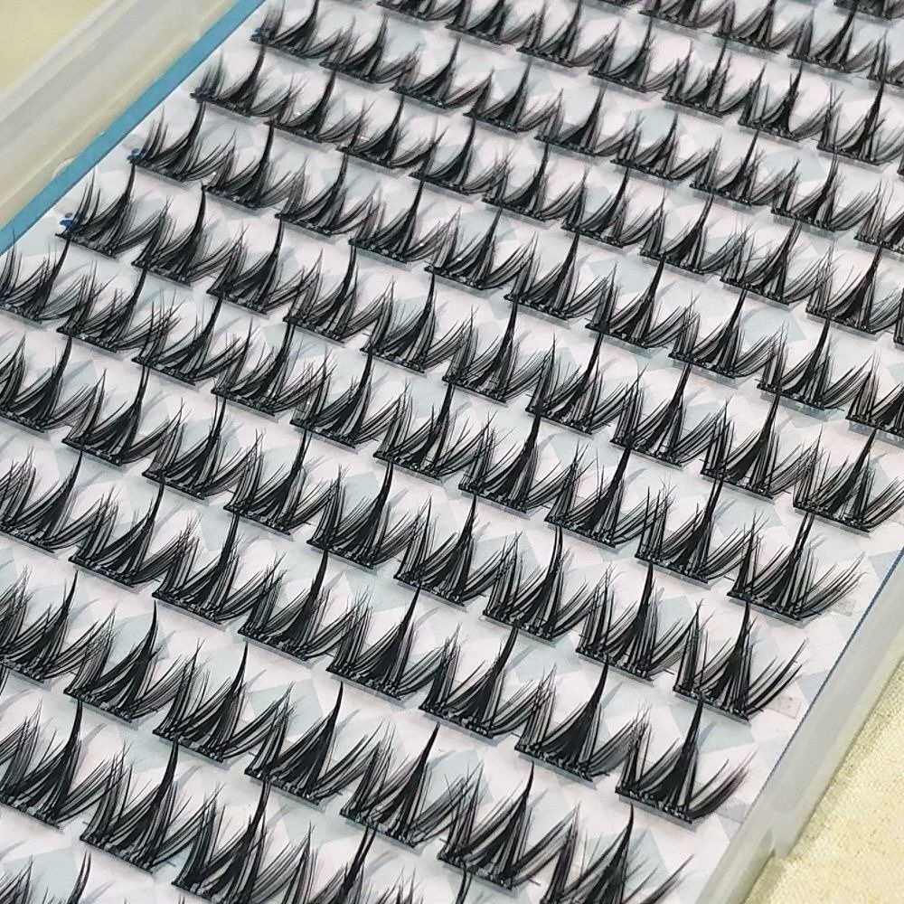 100/130/200 Clusters Black Sel - огляд і ціна Eyelash Extension No 11