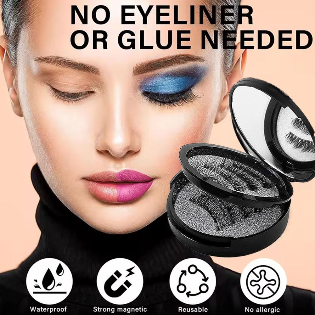 No Glue Magnetic Eyelashes Kit - огляд і ціна Eyelash Extension Eyeliner