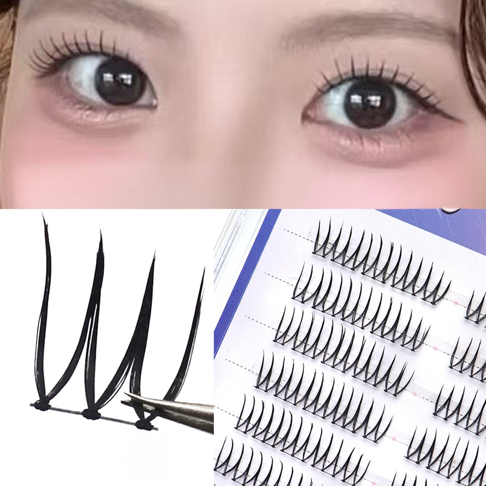 Korean Idol Style False Eyelas - огляд і ціна Eyelash Extension Korean Style