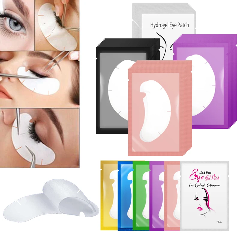 50/100PCS U Shape Eyelash Pads - огляд і ціна Eyelash Extension Glasses