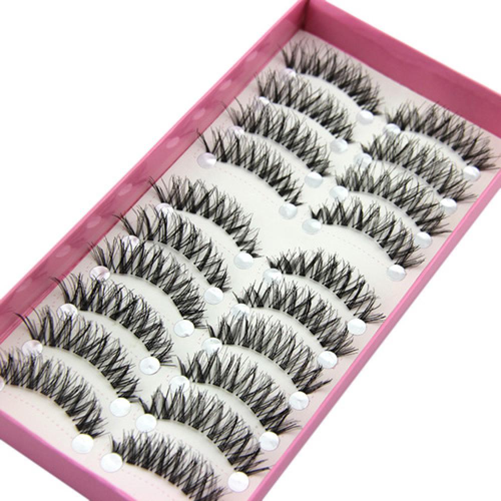 Fashion False Eyelashes 10 Pai - огляд і ціна Eyelash Extension Full Set