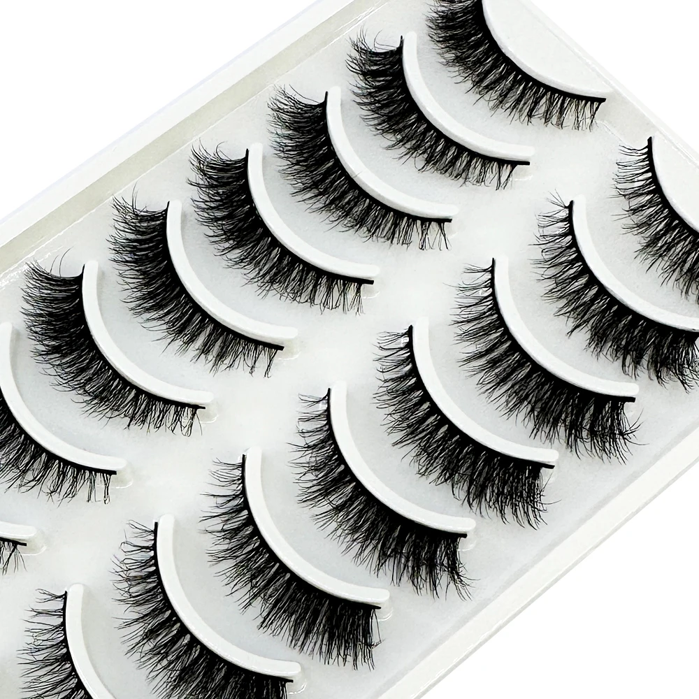 10pairs Eyelashes 3D Mink Natu - огляд і ціна Eyelash Extension Full Set