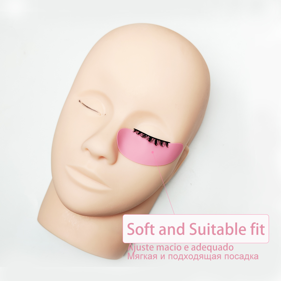 1Pair Reusable Eyelash Pads Si - огляд і ціна Eyelash Extension Glasses
