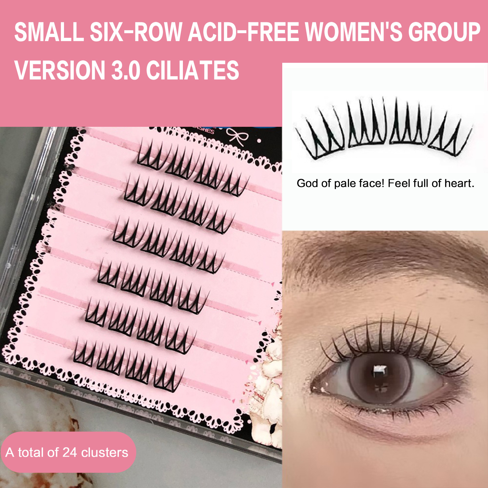 Korean Style Single Cluster Ey - огляд і ціна Eyelash Extension Korean Style