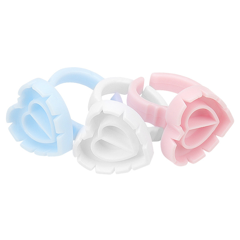100Pcs Disposable Glue Ring Ho - огляд і ціна Eyelash Extension Class