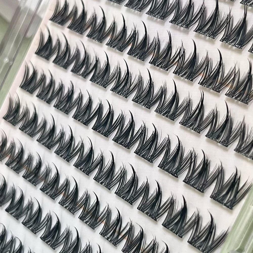 100/130/200 Clusters Black Sel - огляд і ціна Eyelash Extension No 11