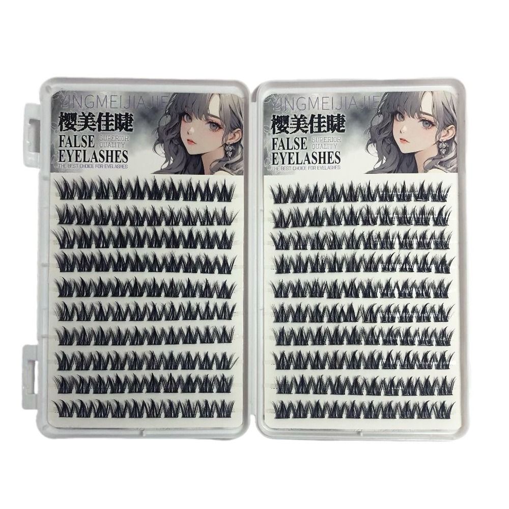 100/130/200 Clusters Black Sel - огляд і ціна Eyelash Extension No 11
