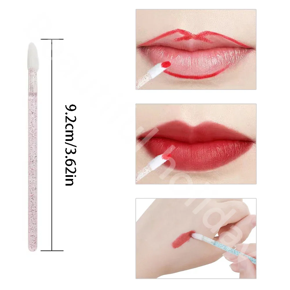 500PCS Disposable Lip Brush Ma - огляд і ціна Eyelash Extension Eyeliner