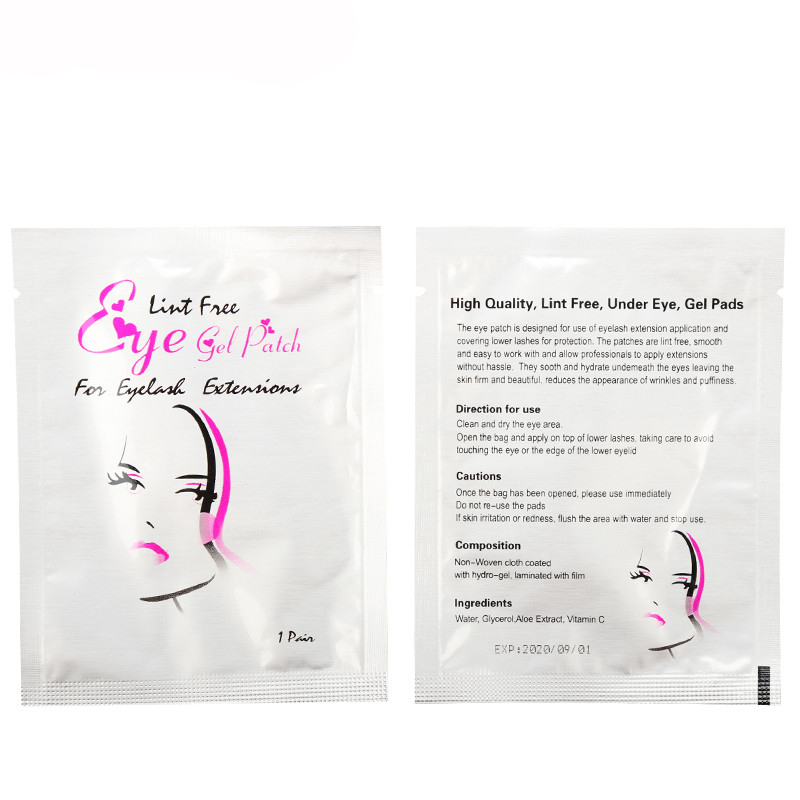 100Pairs Eyelash Patches Hydro - огляд і ціна Eyelash Extension Glasses