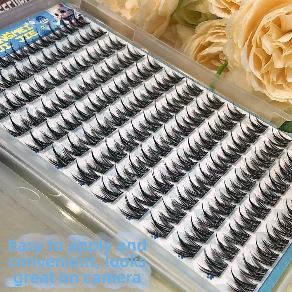 100/130/200 Clusters Black Sel - огляд і ціна Eyelash Extension No 11