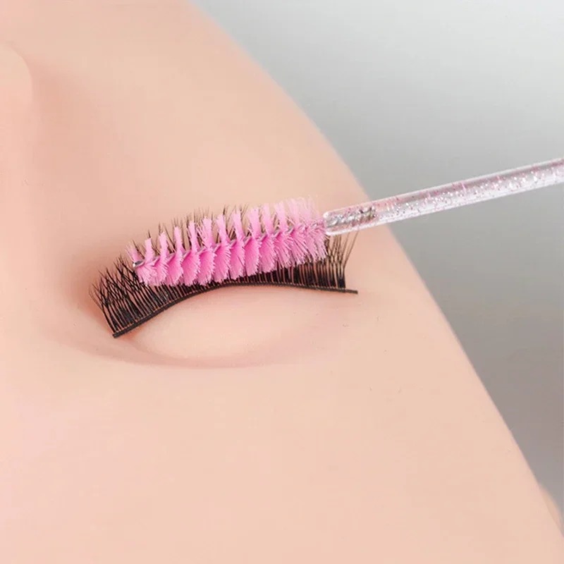100pcs Disposable Eyelash Brus - огляд і ціна Eyelash Extension Wholesale