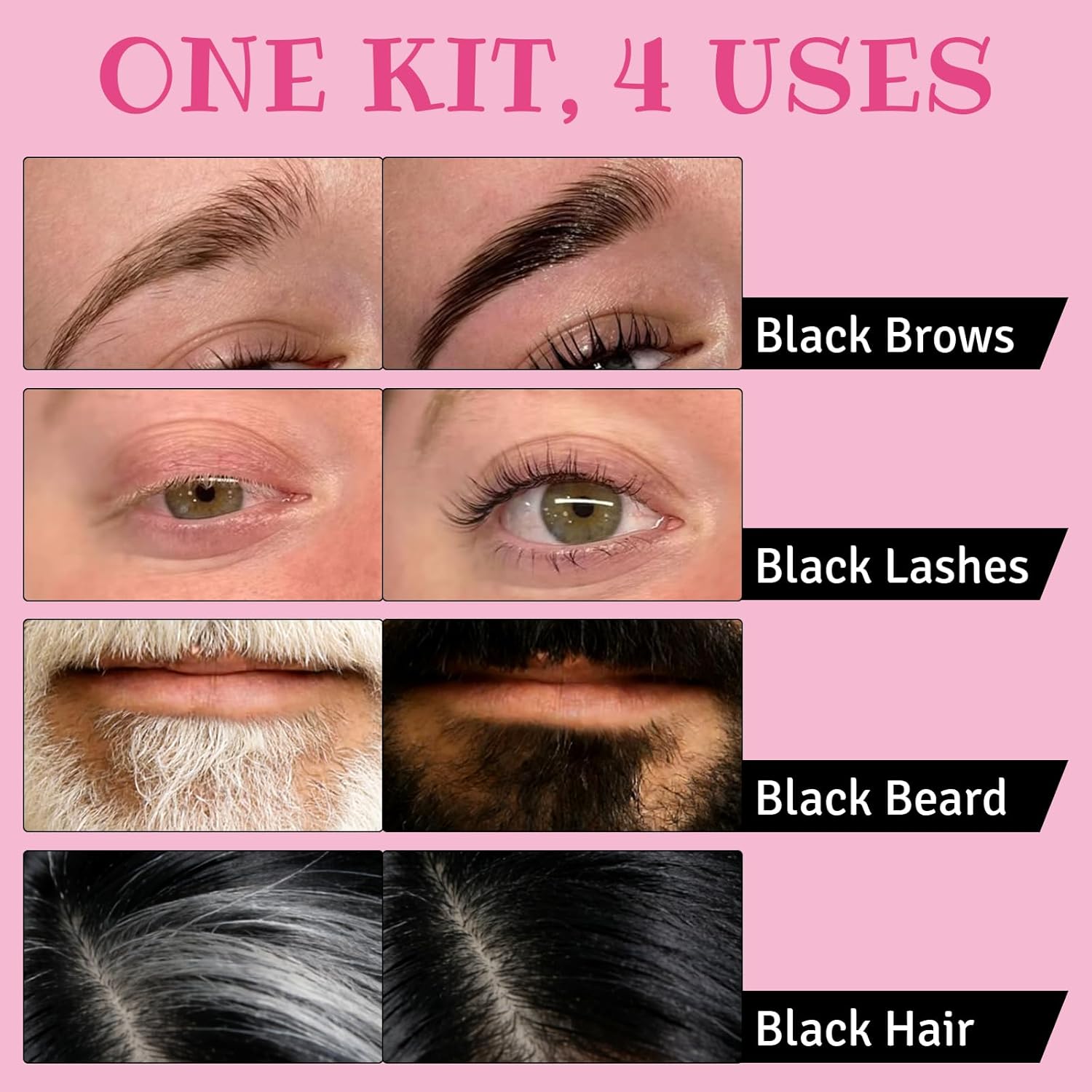 LOMANSA NEW 10ml Lash Color Ki - огляд і ціна Eyelash Extension Full Set