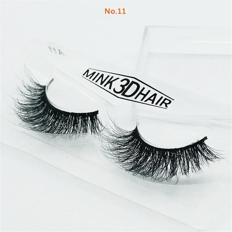 1 Pair 3D Mink Eyelashes Handm - огляд і ціна Eyelash Extension No 11