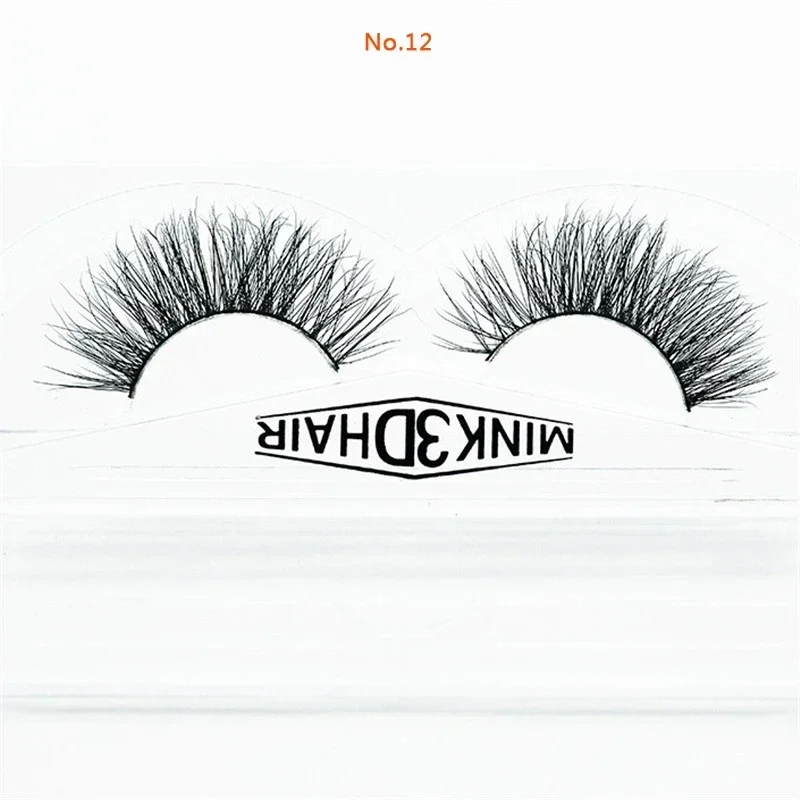 1 Pair 3D Mink Eyelashes Handm - огляд і ціна Eyelash Extension No 11