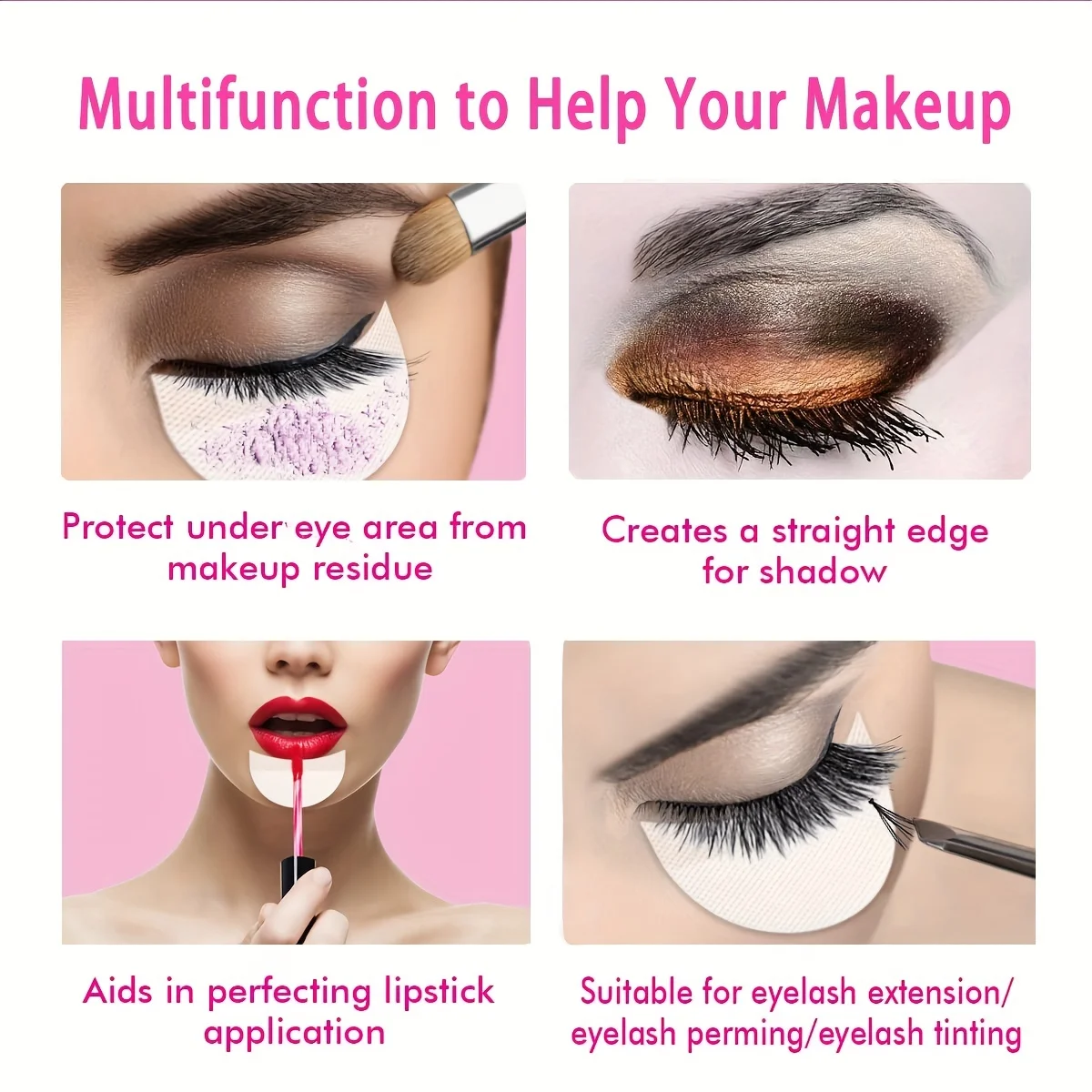 10/20Pc Eyeshadow Shields Gel  - огляд і ціна Eyelash Extension Eyeliner