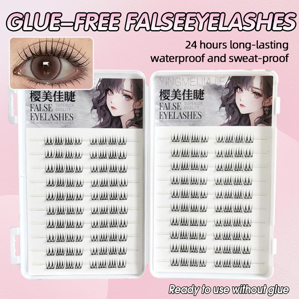 U Shape Glue-free False Eyelas - огляд і ціна Eyelash Extension Korean Style