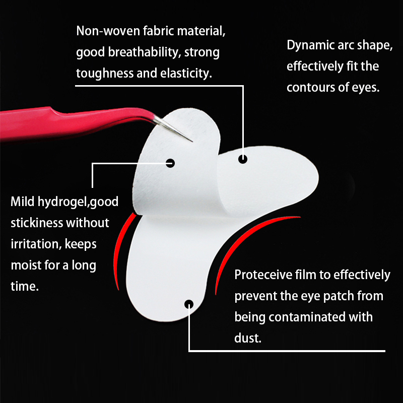 100 Pairs Wholesale Hydrogel E - огляд і ціна Eyelash Extension Wholesale