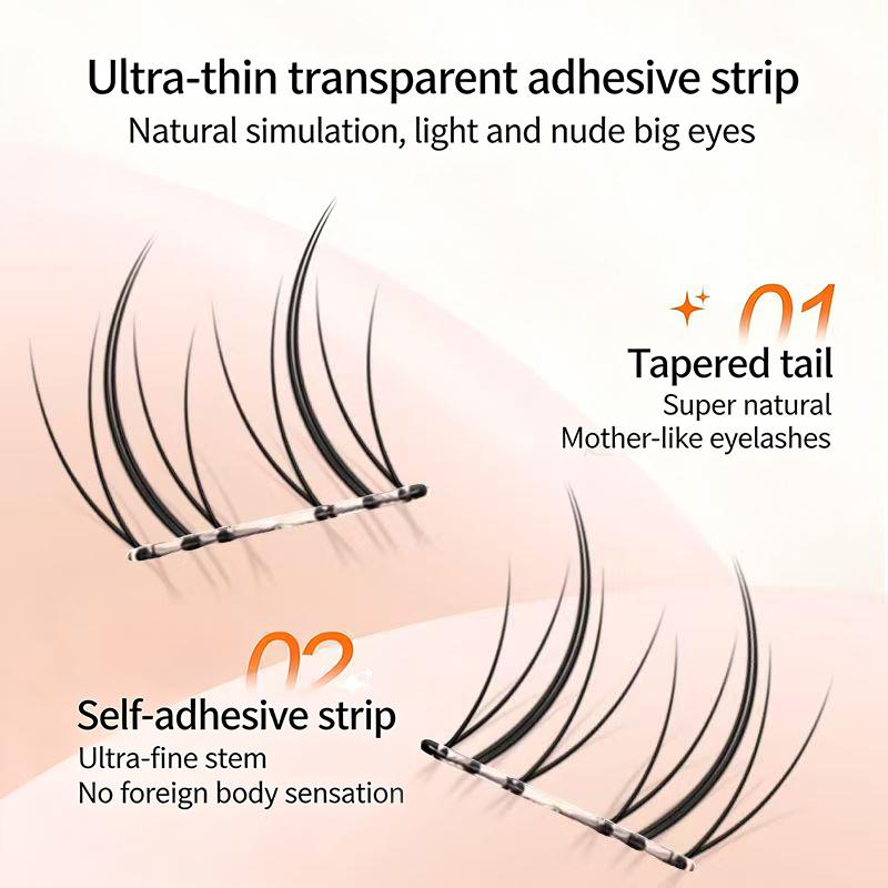 Black Self Adhesive False Eyel - огляд і ціна Eyelash Extension No 11