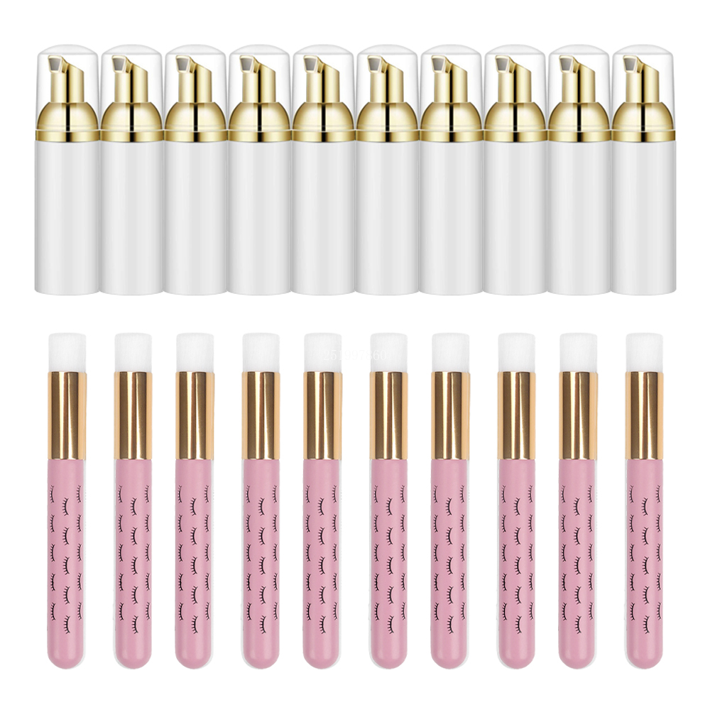 10Pcs 60ml Eyelash Shampoo Mou - огляд і ціна Refill Eyelash Extension