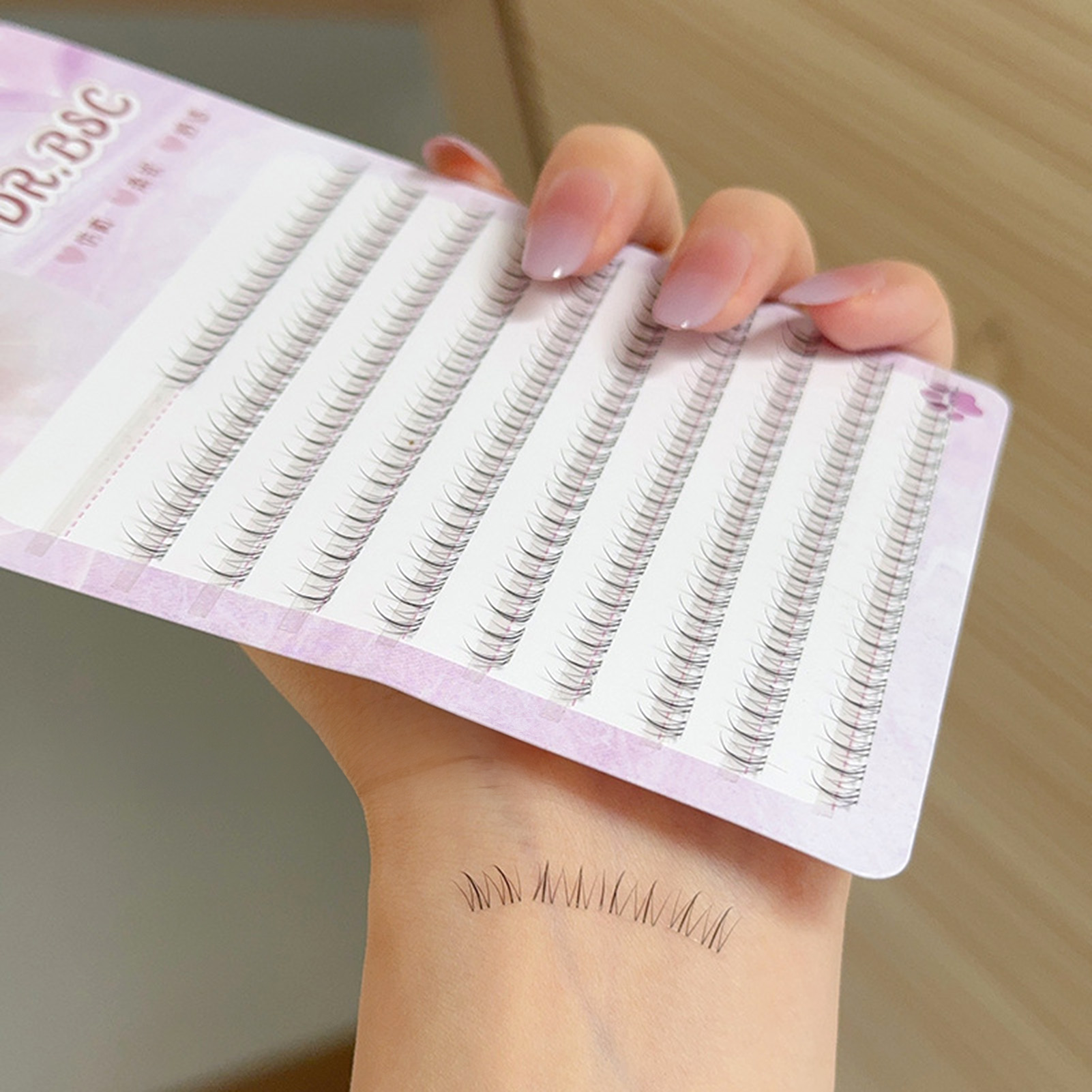 Thin Band Bottom False Eyelash - огляд і ціна Eyelash Extension Korean Style