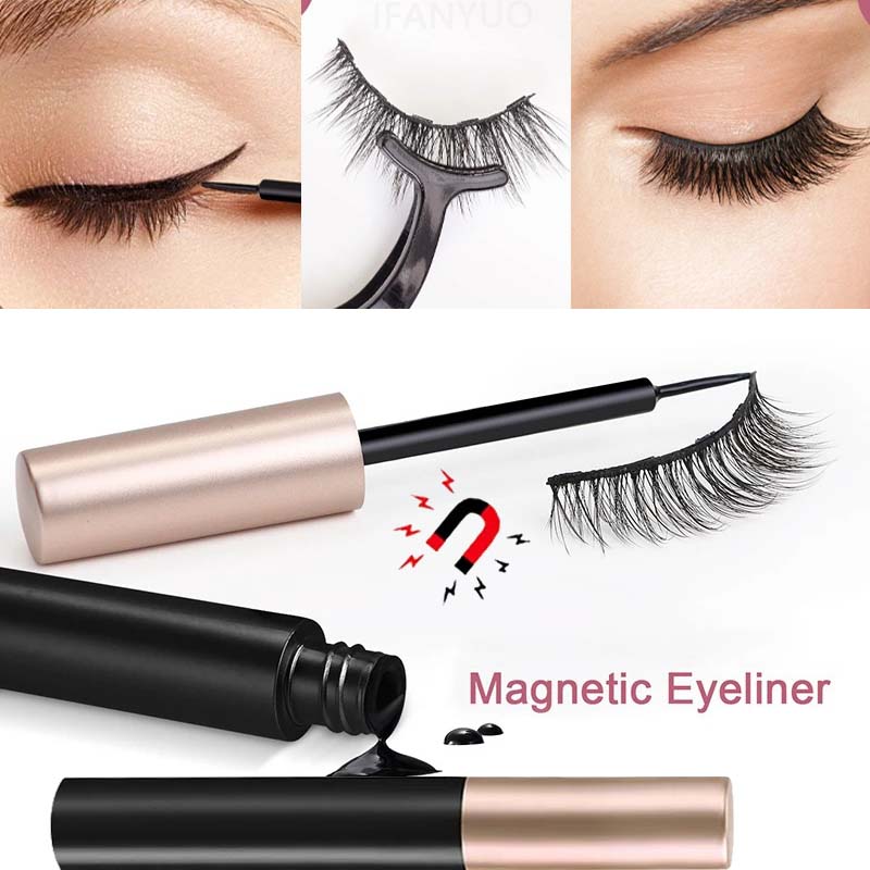 1/2Pcs Black Magnetic Eyeliner - огляд і ціна Eyelash Extension Eyeliner